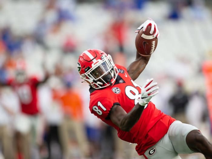 WR Marcus Rosemy-Jacksaint is set to make his 2023 season debut when Georgia takes on Ball State on Saturday, Sep.9.